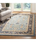 Safavieh Austin AUS1620 Light Blue / Navy 2'-3" X 8' Runner Area Rug
