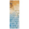 Safavieh Barbados BAR510 Blue / Gold 2'-8" X 8' Runner Area Rug