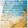 Safavieh Barbados BAR510 Blue / Gold 5'-3" X 5'-3" Square Area Rug