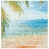 Safavieh Barbados BAR515 Gold / Blue 6'-6" x 6'-6"Square Square Area Rug