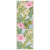 Safavieh Barbados BAR516 Green / Pink 2'-8" X 8' Runner Area Rug