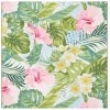 Safavieh Barbados BAR516 Green / Pink 5'-3" X 5'-3" Square Area Rug