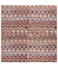 Safavieh Barbados BAR546 Purple / Green Rust 6'-6" x 6'-6"Square Square Area Rug