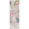 Safavieh Barbados BAR551 Grey / Pink 2'-8" X 8' Runner Area Rug