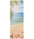 Safavieh Barbados BAR555 Gold / Blue 2'-8" x 10'-5" Runner Area Rug