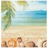 Safavieh Barbados BAR555 Gold / Blue 5'-3" X 5'-3" Square Area Rug