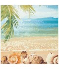 Safavieh Barbados BAR555 Gold / Blue 8' X 8' Square Area Rug