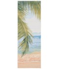 Safavieh Barbados BAR560 Gold / Blue 2'-8" X 8' Runner Area Rug