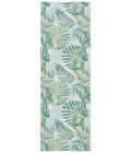 Safavieh Barbados BAR592 Green / Teal 2'-8" X 8' Runner Area Rug