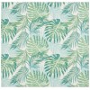 Safavieh Barbados BAR592 Green / Teal 5'-3" X 5'-3" Square Area Rug