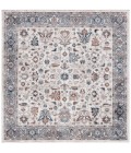 Safavieh Bayside BAY100 Grey / Blue 6'-7" X 6'-7" Square Area Rug