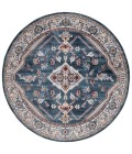 Safavieh Bayside BAY104 Blue / Grey 6'-7" X 6'-7" Round Area Rug