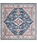 Safavieh Bayside BAY104 Blue / Grey 6'-7" X 6'-7" Square Area Rug
