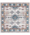 Safavieh Bayside BAY106 Grey / Blue 6'-7" X 6'-7" Square Area Rug