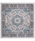 Safavieh Bayside BAY110 Blue / Grey 6'-7" X 6'-7" Square Area Rug