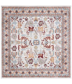 Safavieh Bayside BAY112 Beige / Blue 6'-7" X 6'-7" Square Area Rug