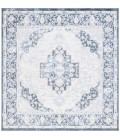 Safavieh Bayside BAY114 Blue / Ivory 6'-7" X 6'-7" Square Area Rug