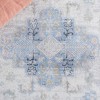 Safavieh Bayside BAY116 Grey / Blue 6'-7" X 6'-7" Round Area Rug