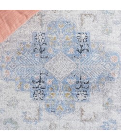 Safavieh Bayside BAY116 Grey / Blue 2'-2" X 8' Runner Area Rug