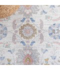 Safavieh Bayside BAY120 Beige / Blue 2'-2" X 8' Runner Area Rug