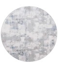 Safavieh Bayside BAY124 Blue / Grey 6'-7" X 6'-7" Round Area Rug