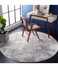 Safavieh Bayside BAY124 Blue / Grey 6'-7" X 6'-7" Round Area Rug