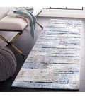 Safavieh Bayside BAY130 Blue / Gold 2'-2" X 8' Runner Area Rug