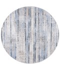 Safavieh Bayside BAY130 Blue / Gold 6'-7" X 6'-7" Round Area Rug