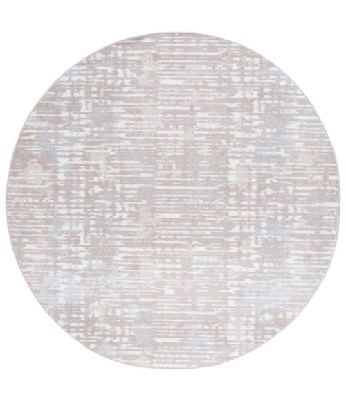 Safavieh Bayside BAY132 Beige / Ivory 6'-7" X 6'-7" Round Area Rug
