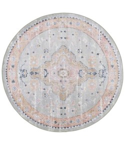 Safavieh Bayside BAY134 Sage / Gold 6'-7" X 6'-7" Round Area Rug