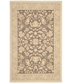 Safavieh Beach House BCH8012 Dark Brown / Green 9' X 12'-6" Rectangle Area Rug