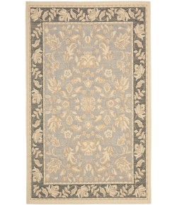 Safavieh Beach House BCH8016 Light Blue / Espresso 5'-3" X 7'-7" Rectangle Area Rug
