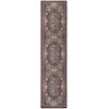 Safavieh Besarabian BES220 Black / Sage Rust 2' X 8' Runner Area Rug