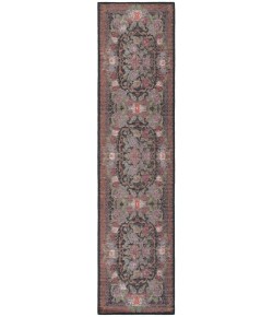 Safavieh Besarabian BES222 Black / Sage 2' X 8' Runner Area Rug