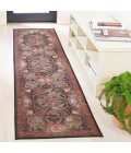 Safavieh Besarabian BES220 Black / Sage Rust 2' X 8' Runner Area Rug