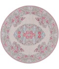 Safavieh Besarabian BES222 Beige / Sage 6'-7" X 6'-7" Round Area Rug