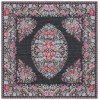 Safavieh Besarabian BES222 Black / Sage 6'-7" X 6'-7" Square Area Rug