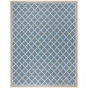Safavieh Beach House BHS121 Blue / Creme 9' X 12' Rectangle Area Rug