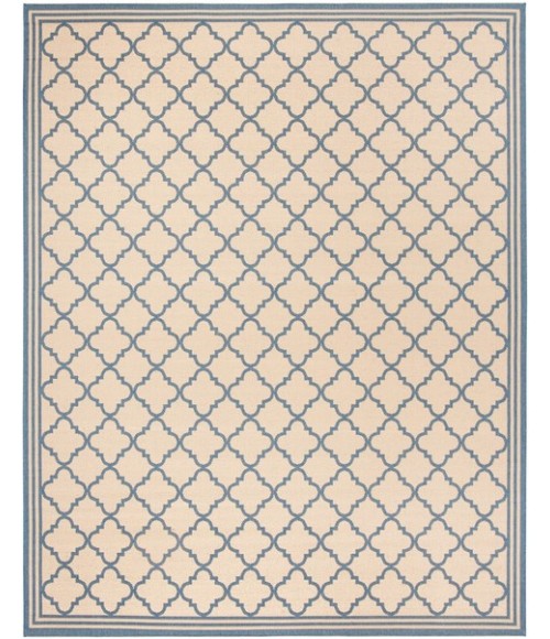 Safavieh Beach House BHS121 Cream / Blue 8' X 10' Rectangle Area Rug