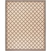 Safavieh Beach House BHS121 Creme / Brown 9' X 12' Rectangle Area Rug