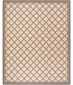 Safavieh Beach House BHS121 Creme / Brown 9' X 12' Rectangle Area Rug