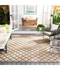 Safavieh Beach House BHS121 Creme / Brown 9' X 12' Rectangle Area Rug