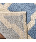 Safavieh Beach House BHS122 Blue / Creme 9' X 12' Rectangle Area Rug