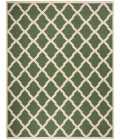 Safavieh Beach House BHS122 Green / Creme 4' X 6' Rectangle Area Rug