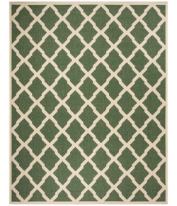 Safavieh Beach House BHS122 Green / Creme 4' X 6' Rectangle Area Rug