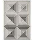 Safavieh Beach House BHS123 Light Grey / Charcoal 2'-2" X 10' Runner Area Rug