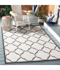 Safavieh Beach House BHS125 Light Grey / Charcoal 3' X 5' Rectangle Area Rug