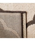 Safavieh Beach House BHS125 Creme / Brown 6'-7" X 6'-7" Square Area Rug