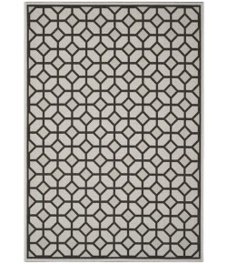 Safavieh Beach House BHS127 Light Grey / Charcoal 2'-2" X 4' Accent Area Rug