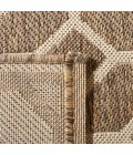 Safavieh Beach House BHS127 Beige / Cream 2'-2" X 8' Runner Area Rug